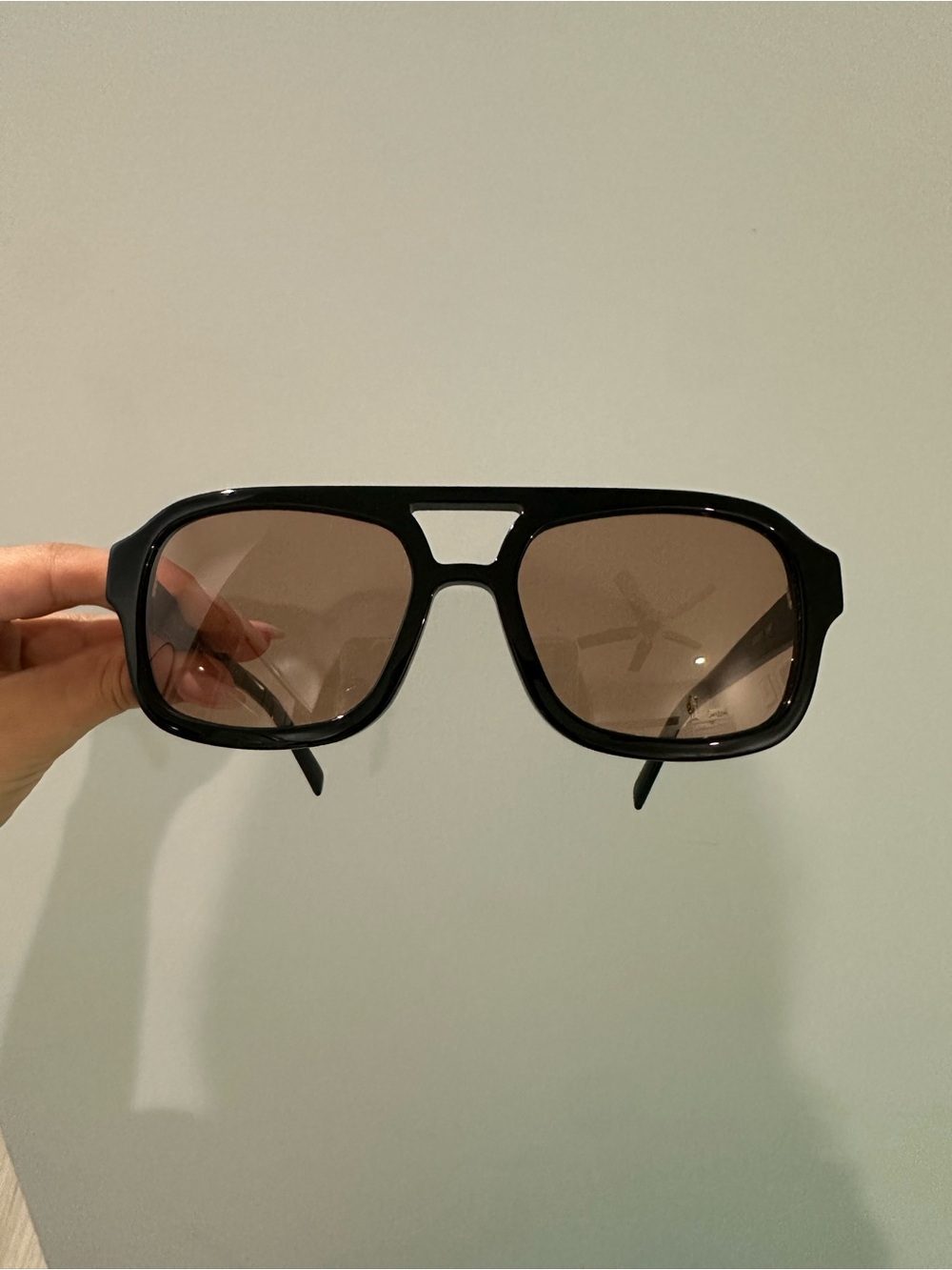 VEHLA River Sunglasses – Black / Brown Lenses + Original Case